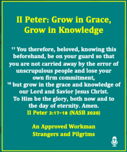 Introduction to II Peter – An Approved Workman